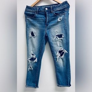 American Eagle outfitters High Rise Jegging Crop